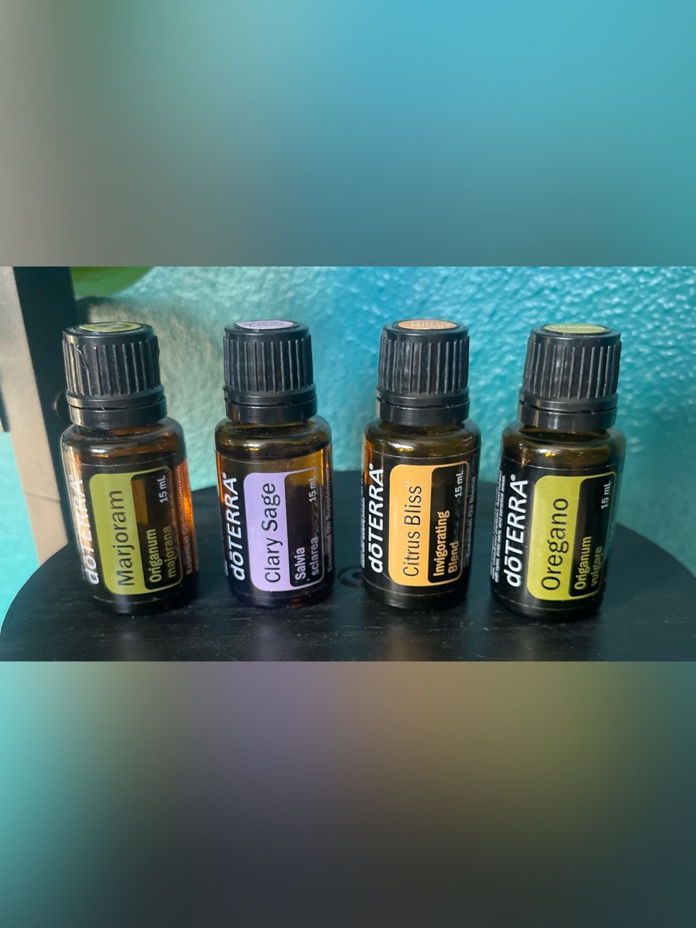 Doterra Essential Oils -  Marjoram, Citrus Bliss, Clary Sage, & Oregano Set of 4 - Picture 2 of 9